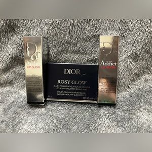 DIOR SALE 2 ROSEWOOD LIP GLOW + ROSEWOOD BLUSH